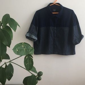 Court Shop Cropped button down